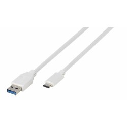 Type C to USB 3.1 Cable 1 Meter White