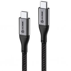 Ultra USB-C to USB-C Cable 5A/480Mbps 30 cm Space Grey
