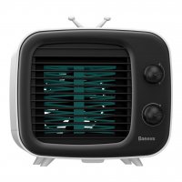 Fan Time Desktop Air Cooler Black White