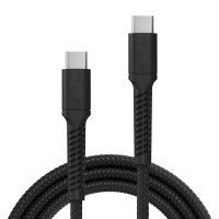 USB-C to USB-C Cable Longlife 100W 1m Black