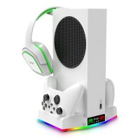 Xbox Series S Docking Station with Fan and Headset-holder