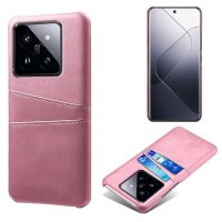 Xiaomi 14 Case with two Card Slots Rose gold