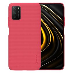 Xiaomi Poco M3 Case Frosted Shield Red