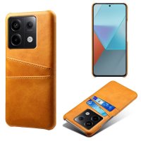 Xiaomi Redmi Note 13 Pro 5G Case with two Card Slots Light brown