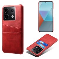 Xiaomi Redmi Note 13 Pro 5G Case with two Card Slots Red