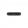 USB-C to Dual USB-A Adapter Titanium Gray