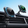 Car holder Qi2 Air Vent/Dashboard Wireless Car Charger CryBoost HaloLock Black