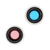Camera lens with metal frame for iPhone 15 and 15 Plus - Blue