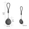 Apple/Android Smart Tracker Key Finder 2-pack