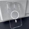 iPhone 15 Case Corrugated MagSafe Transparent