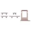 Buttons and SIM card holders for iPhone 16 Pro and 16 Pro Max - sand-colored titanium