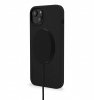 iPhone 14 Plus Case Silicone Backcover Charcoal