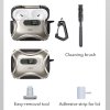 AirPods Pro 3 Case Cyber ​​FlickLock MagSafe Silver