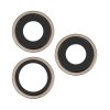 Camera lens with metal frame for iPhone 15 Pro Max - Natural Titanium