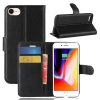 iPhone 7/8/SE Cover Litchi Black