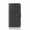 iPhone 7/8/SE Cover Litchi Black