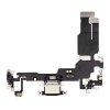 Charging connector with flex cable for iPhone 15 Plus - Black