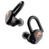 Headphones Push Play Black Orange