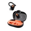 Headphones Push Play Black Orange