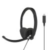 Headset CS300 On-Ear USB Black