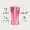 Bottle Thermos Mug with Lid and Straw Favorite Bikini