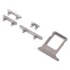 Buttons and SIM card holders for iPhone 16 Pro and 16 Pro Max - Natural Titanium