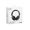 Headphones K2 Wireless ANC Over-Ear Black