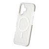 iPhone 17 Case Corrugated MagSafe Silver