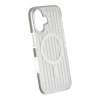 iPhone 17 Case Corrugated MagSafe Silver