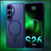Samsung Galaxy S26 Case Smoke MagCase Blue