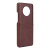 OnePlus 7T Case with a Card Slot Brown