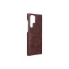 Samsung Galaxy S22 Ultra Case with a Card Slot Brown