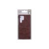 Samsung Galaxy S22 Ultra Case with a Card Slot Brown