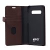 Samsung Galaxy S10 Cover 2in1 Magnet Case Brown