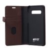 Samsung Galaxy S10 Plus Cover 2in1 Magnet Case Brown