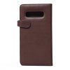 Samsung Galaxy S10 Plus Cover 2in1 Magnet Case Brown