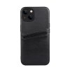iPhone 13/14 Case Backcover with Card Slots Black