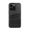 iPhone 14 Pro Case Backcover with Card Slots Black