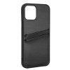 iPhone 12/iPhone 12 Pro Case Backcover with Card Slots Black