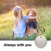 Case with Key Ring for AirTag Light Grey
