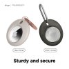 Case with Key Ring for AirTag Light Grey