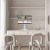 Monitor Arm Desktop Mount White