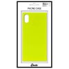 iPhone Xr Case Square Case Neon Yellow