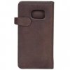 Samsung Galaxy S6 Edge Cover 2in1 Magnet Case Brown