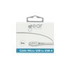 Charging Cable Micro-USB to USB-A 2m White