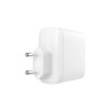 Charger 2xUSB-C PD 60W White