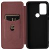 TCL 30E/30 SE/305/306 Cover Carbon Fiber Texture Brown