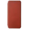 TCL 30E/30 SE/305/306 Cover Carbon Fiber Texture Brown