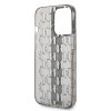 iPhone 14 Pro Case Monogram Vertical Stripe Black