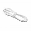 Cable Liquid Silicone USB-C/USB-C 0.5m White